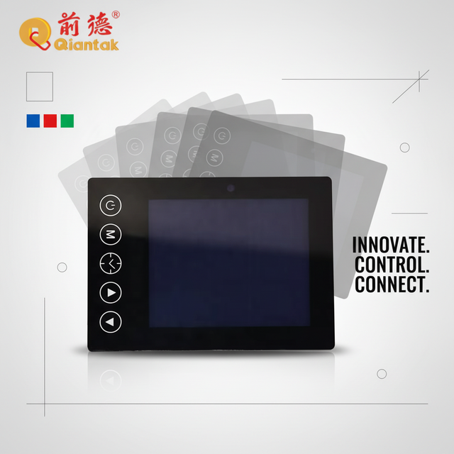 High Quality CNC Acrylic ABS/PE Front Panel Digital Voice Recorders UV Digital Printing Window Graphic Overlay Cutting Moulding