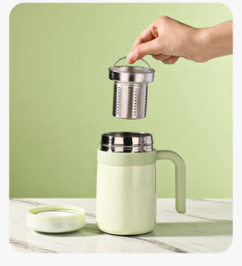 <span class=keywords><strong>Tazza</strong></span> da tè personalizzata da 550ml in acciaio inossidabile isolata SS304 <span class=keywords><strong>tazza</strong></span> <span class=keywords><strong>termica</strong></span> portatile a prova di perdite coperchio da viaggio <span class=keywords><strong>tazza</strong></span> da caffè con manico - Product Image 3