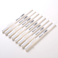 Touchfive — stylo marqueur à paillettes Double ligne, 3 couleurs, or, argent, blanc, sans toxique, étanchéité, métallique, ensemble pour Art