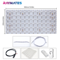 Lámparas LED de Lámina Cortables de 24V, Panel Flexible con Lente Regulable para Retroiluminación de Vidrio Tintado, Encimeras de Cuarzo y Ónix Artificial