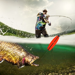 Flotteurs à cheville fendue Flotteurs de pêche au poisson-chat Slip Bobbers en mousse de cigare avec bouchon de tuyau pour Santee Catfish Rig Fish Finder Rig - Product Image 6