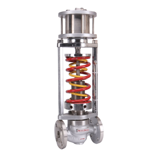 Régulateur de pression d'eau pneumatique autonome en acier inoxydable DN20-200, type cylindre, stabilisateur - Product Image 2