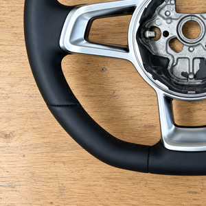 Volant en cuir Volkswagen <span class=keywords><strong>Golf</strong></span> 7 MK7 GTI <span class=keywords><strong>Golf</strong></span> 6 MK6 Polo <span class=keywords><strong>Golf</strong></span> <span class=keywords><strong>5</strong></span> MK5 <span class=keywords><strong>GTD</strong></span> pour Tiguan Style Sport - Product Image 2