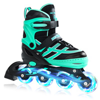 Logo personnalisé vente en gros de chaussures à patins à roues alignées pour enfants ou adolescents Sports de plein air patins à roues alignées à roulettes pour enfants