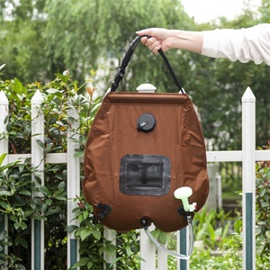 อ่างอาบน้ำ20L ทำจากเหล็กปั๊มน้ำร้อนพลังงานแสงอาทิตย์อุปกรณ์เสริมสำหรับตั้งแคมป์และเดินป่า - Product Image 3