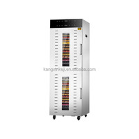Commerciële Dehydrators 32 Trays Voedsel Droger Twee Uitdroging Kamers Drogen Fruit Jerky Worst