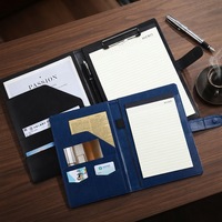 Porte-documents en cuir A4 personnalisé avec logo BOCE pour cadeaux d'affaires de bureau
