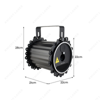 Knight Indoor 5w Laser de Scène Professionnel Haute Qualité à Animation Pleine Couleur pour DJ