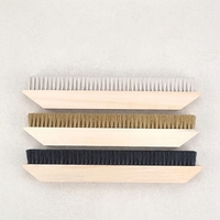 Brosse de nettoyage industrielle pour toutes sortes de machines, étanche, pour lattes de bois, à long manche, en fibres chimiques PP