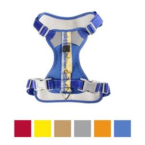 Cobello ODM 나일론 반사 줄무늬 개 애완 동물을위한 유행 및 간단한 안전 소켓 가슴 하네스 - Product Image 2