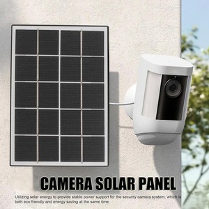 Fuente de Alimentación Continua Impermeable con Panel Solar Integrado de 15W y Batería Recargable de 16000Ah para Carga de Cámaras de CCTV en Exteriores - Product Image 6
