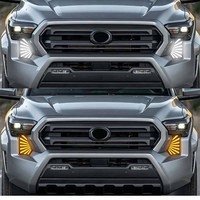 Luz Antiniebla Delantera LED DRL para Toyota Tacoma 2024-2026, Lámpara de Circulación Diurna Modificada con Animación de Encendido