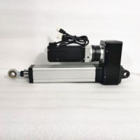 Actionneur linéaire monophasé étanche 24V 3000N 100mm/s avec encodeur servo haute performance