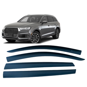 Pour <span class=keywords><strong>AUDI</strong></span> Q7 2016-2023 voiture côté fenêtre visière soleil pluie garde ombre bouclier abri protecteur couverture cadre accessoires - Product Image 1