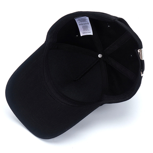 Nouvelle Casquette de Baseball Classique Rétro Imprimée en Coton Unisexe 5 Panneaux Noire pour l'Été – Casquette de Sport et Chapeau de Soleil pour Femmes et Hommes - Product Image 6