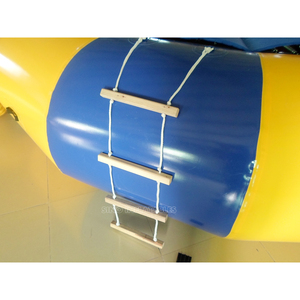 Trampoline à eau gonflable, 5 mètres de diamètre, avec blouse et agenda fabriqué en pvc de 0.9mm - Product Image 3