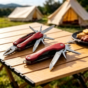 Multifunctional <b>Camping</b> <b>Tool</b> Pliers 13 In 1Steel Folding Knife EDC Survival Outdoor Pocket <b>Tool</b> for <b>Camping</b> Hiking Fishing - Product Image 5