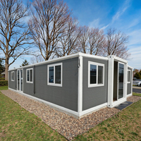 Bien conçu 20ft 40ft Luxe Moderne Préfabriqué Maison en Conteneur Villa Étanche Extensible Architecture Moderne
