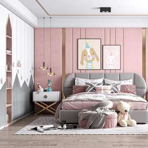 <span class=keywords><strong>Brady</strong></span> Matelas de sol princesse au design moderne pour enfants pour chambre à coucher ou chambres d'<span class=keywords><strong>hôtel</strong></span> - Product Image 2