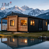 Maison de jardin modulaire préfabriquée, conteneurs pour hôtels et complexes hôteliers, maison conteneur pliable et extensible de 40 pieds pour maison de luxe extérieure
