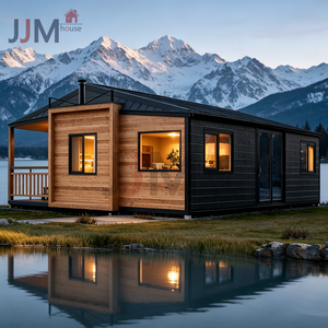 Vorgefertigtes Modulares Gartenhaus Hotels Resorts Container-Haus Faltbares Erweiterbares Containerhaus für 40ft Luxus-Haus im Freien - Product Image 3
