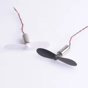 716 Mini Micro DC 3.7V Coreless Brushed Electric Motor With Propeller For Model Aircraft