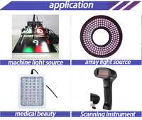 JNJ LED SMD 3528 5050 de haute qualité, super lumineux, 0,1W, 18mil, 660nm, IR Rouge Blanc Bicolore, perles de diodes pour éclairage automobile