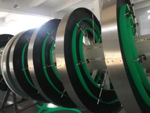 Pom Materiaal Overlappende Lat Band Kettingplaten Spiraal Transportband Met Meerdere Invoer - Product Image 5