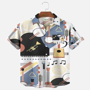 Les chemises à manches courtes sont à la mode, à la mode, simples et décontractées pour les hommes. <span class=keywords><strong>Ils</strong></span> deviendront populaires à l'été 2025 - Product Image 6