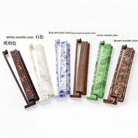Règle de Mahjong en ABS, durable, facile à nettoyer, avec barre de poussée deux-en-un. Disponible en plusieurs couleurs et motifs (Hawksbill Marble). Jeux.