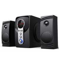 Sistema de Audio para el Hogar, Altavoces Multimedia 2.1 para Computadora de Escritorio, Sistema de Cine en Casa con Subwoofer, Altavoces Bluetooth con Woofer