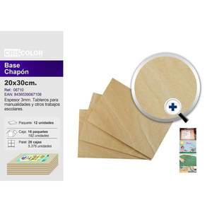 Tabla de Madera Rectangular de 20*30cm para Manualidades, Cajas, Letreros de Pared, Base para Letreros, Producto Artesanal de Madera - Product Image 1