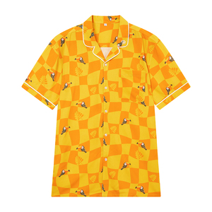 Camicia Casual da <span class=keywords><strong>Uomo</strong></span> con Stampa Etnica, <span class=keywords><strong>Abbigliamento</strong></span> Maschile, Top alla Moda, Camicia Hawaiana a Maniche Corte - Product Image 4