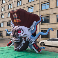 Décoration de parade, personnage de pirate gonflable, modèle de capitaine, mascotte gonflable pour la publicité