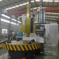 Tour vertical CNC CK5116 GSK à colonne unique, 3 axes, haute précision, 30 kW, diamètre de tournage max. 1600 mm, robuste