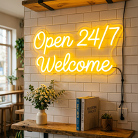En gros, Dropshipping : Enseigne néon suspendue, Enseigne néon personnalisée, Enseigne néon avec logo, Enseigne néon LED, Enseigne néon personnalisée pour nom de magasin, Enseigne néon pour vitrine
