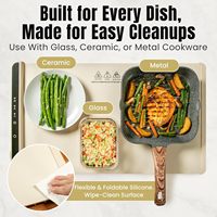 Chauffe-plat intelligent en silicone personnalisé 120*38*0.7cm X4, nouveau tapis chauffant pour table à manger à domicile