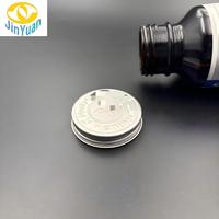 Tapones de Aluminio con Logotipo/Texto en Relieve de 47*11mm, Personalizables al por Mayor, con Revestimiento de PE para Botellas de Vino, Herméticos y Reutilizables