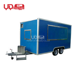 Camions de nourriture de rue Imbisswagen, kiosque de camion de nourriture de Popcorn Hamburger, remorques de nourriture de Concession entièrement équipées à vendre - Product Image 6