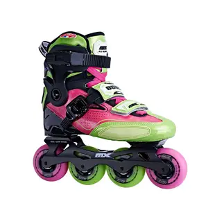 Marque <span class=keywords><strong>célèbre</strong></span> Abec7 Pro, semelle extérieure en Fiber de carbone, Pu 4 roues, patins à roulettes pour femmes - Product Image 1