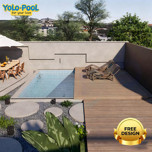 Cubierta para Piscina de Acero Inoxidable SS304 de Alta Resistencia YOLO-POOL, <span class=keywords><strong>Construcción</strong></span> Duradera, Fácil Instalación, Evaporación del Agua - Product Image 1