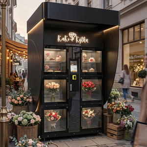 Distributeur automatique de fleurs fraîches Haloo Factory avec système de refroidissement par carte pour fleurs fraîches - Product Image 1