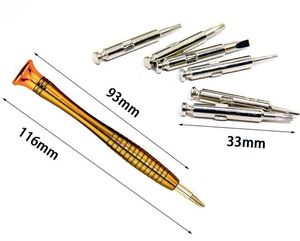 25 in 1 Leather Case Screwdriver Set for Mobile Phone Disassembly <b>Clock</b> Glasses Maintenance Tool Mini Screwdriver Set - Product Image 2