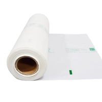 Sacs de conservation alimentaire en plastique transparent durable, emballage en vrac pour le pain, les fruits, les légumes, le lait et les sushis
