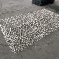Grillage hexagonal soudé galvanisé à chaud pour la protection des pentes de rivières, le contrôle des inondations et l'ingénierie anti-érosion des talus