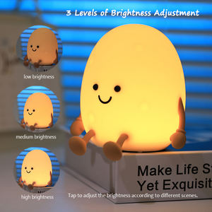 Forme de pomme de terre LED Silicone lampe Rechargeable <span class=keywords><strong>veilleuse</strong></span> contrôle tactile pour bébé pépinière et chambre <span class=keywords><strong>veilleuse</strong></span> - Product Image 3