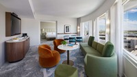 Ensemble complet de meubles de salon et de chambre à coucher modernes pour hôtels, appartements et villas, fabriqués à Guangzhou – Nouveauté