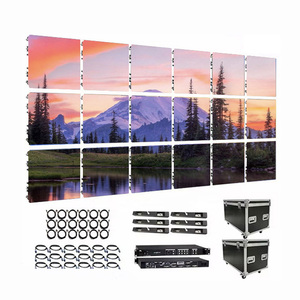 Schermo <span class=keywords><strong>LED</strong></span> a colori P2.604 P2.976 P3.91 P4.81 curvo per interni ed esterni, pannello video wall per palcoscenico, noleggio per eventi - Product Image 1