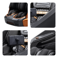 Nouveau fauteuil de massage électrique 3D de luxe pour le corps entier, mobilier de bureau à domicile, fauteuil inclinable, canapé zéro gravité, fauteuil de massage
