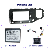 Meihua Cadre d'autoradio 10 pouces LHD avec écran tactile pour Chery Tiggo 5X 2019, système d'exploitation Android intégré, Wi-Fi, garantie 1 an